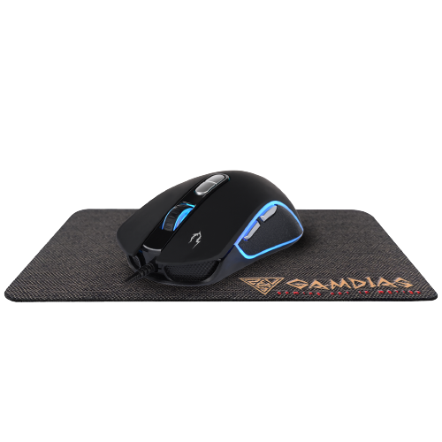 GAMDIAS ZEUS M3 RGB GAMING MOUSE WITH MOUSE MAT ZEUS M3 RGB