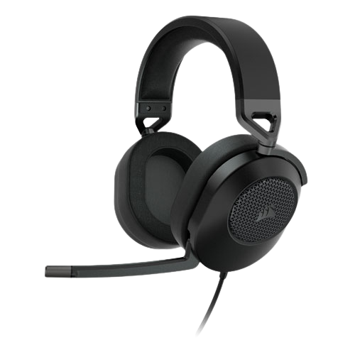 CORSAIR HS65 SURROUND WIRED GAMING HEADSET-CARBON