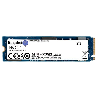 KINGSTON NV2 2TB PCIE 4.0 NVME M.2 SSD