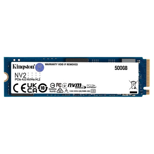 Kingston NV2 M.2 500GB PCIE 4.0 NVME M.2 SSD