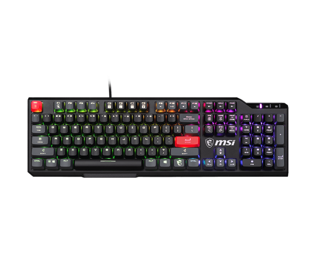 MSI VIGOR GK41 DUSK RGB MECHANICAL GAMING KEYBOARD