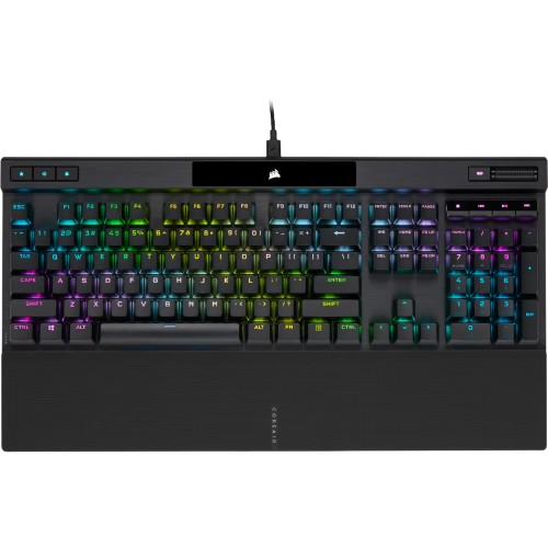 CORSAIR K70 RGB PRO MECHANICAL GAMING KEYBOARD WITH PBT DOUBLE SHOT PRO KEYCAPS CHERRY MX RED