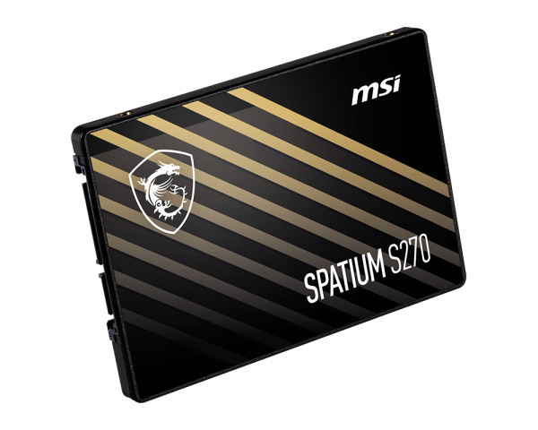 MSI SPATIUM S270 480GB 2.5” SATA SOLID STATE DRIVE