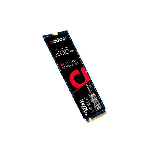 Addlink S70 256GB NVMe PCIe Gen3x4 M.2 SSD