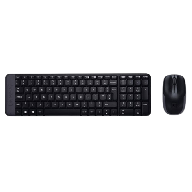 LOGITECH MK215 WIRELESS KEYBOARD AND MOUSE COMBO
