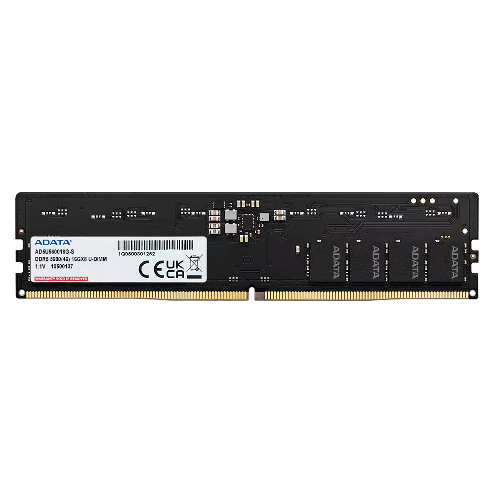 ADATA DDR5 16GB 5600MHz Desktop Memory