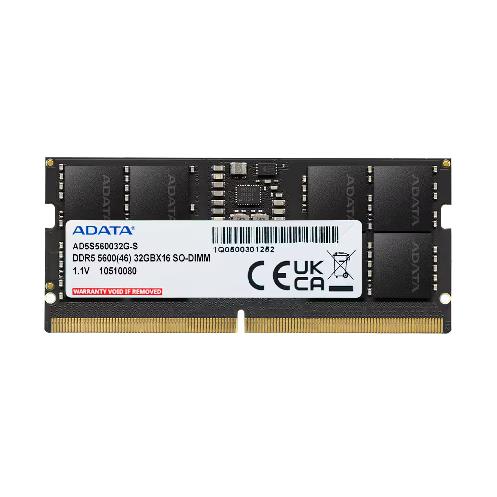 ADATA DDR5 32GB 5600MHz SO-DIMM Laptop Memory