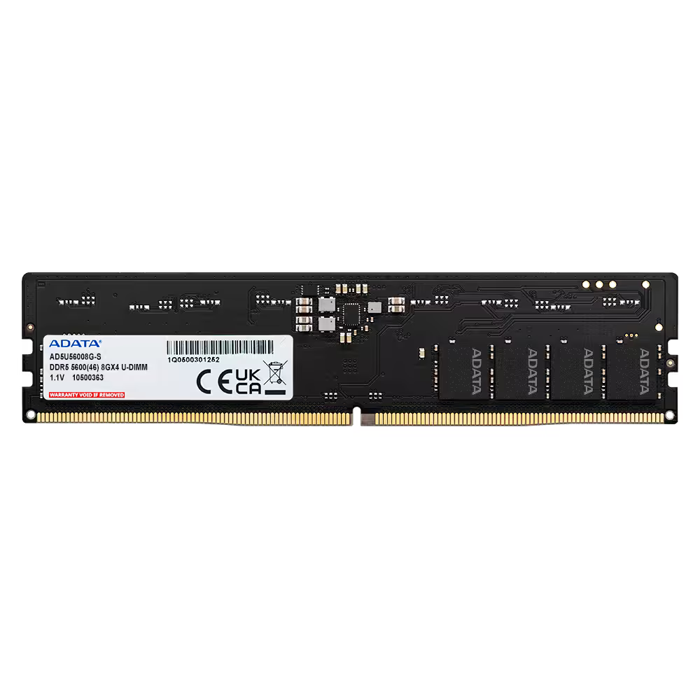 ADATA DDR5 8GB 5600MHz Desktop Memory